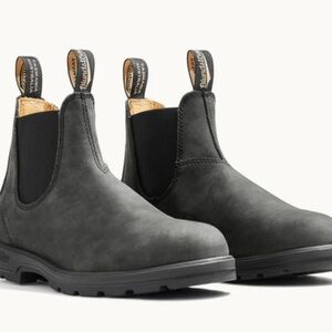 Blundstone Women's Gray Chelsea Ankle Boots